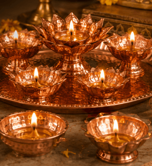 Copper Diya