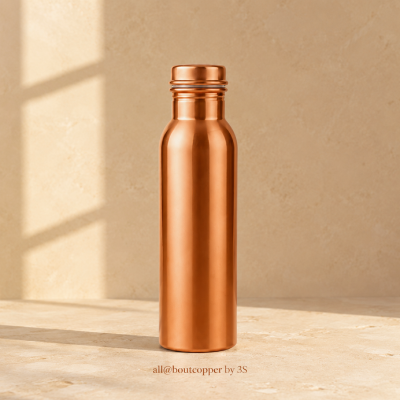 Pure Copper Water Bottle 750ml